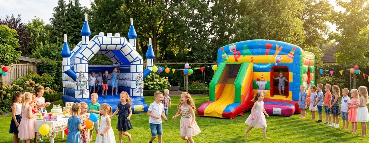 Verjaardag organiseren met Springkussenverhuur Roermond