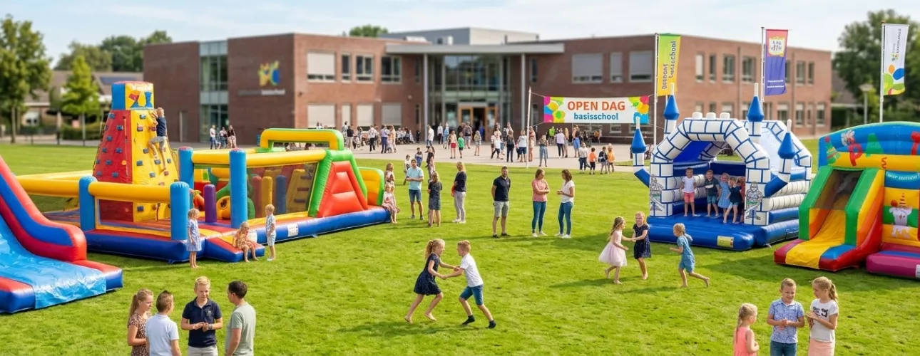Open dag organiseren met Springkussenverhuur Roermond