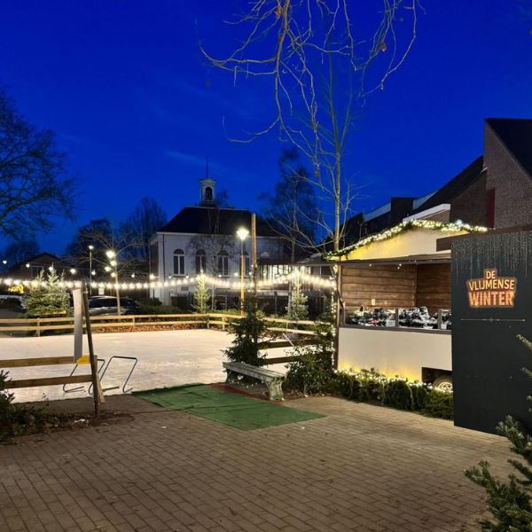 Kunststof schaatsbaan 50m2 huren