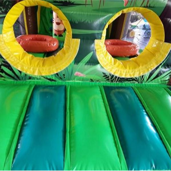 Stormbaan Jungle met glijbaan 10m