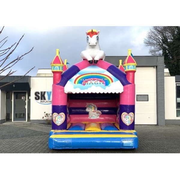 Springkussen Funny Unicorn 4x3m