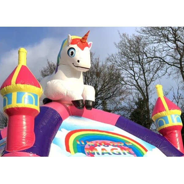 Springkussen Funny Unicorn 4x3m
