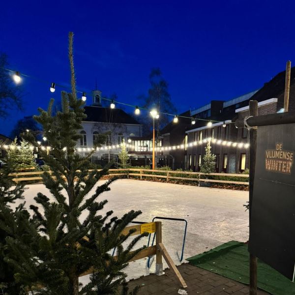 Kunststof schaatsbaan 50m2 huren